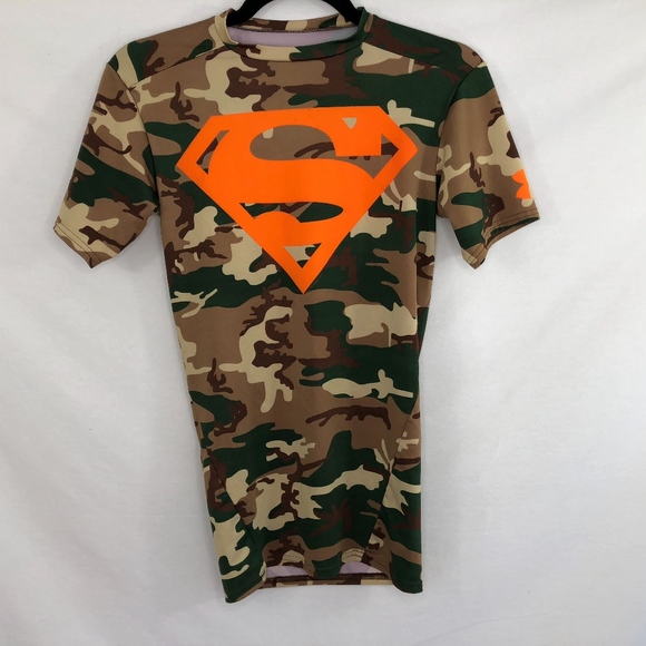 under armour camo compression shirt